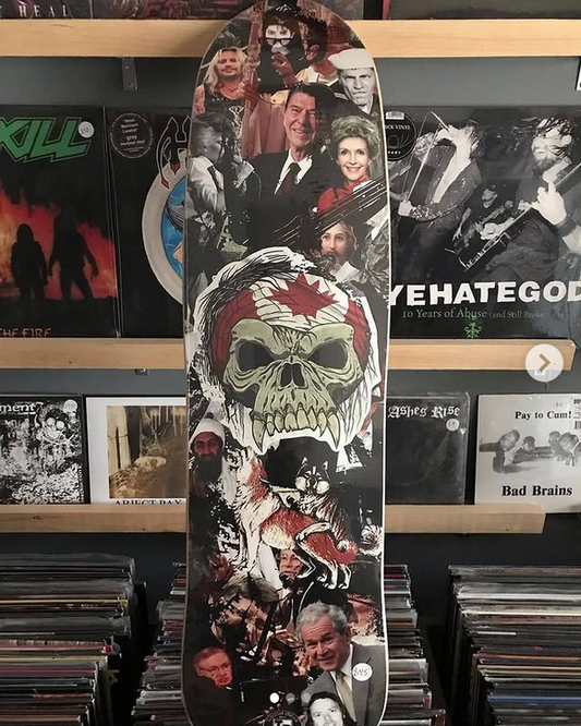 Dayglo Abortions Skateboard 8.25
